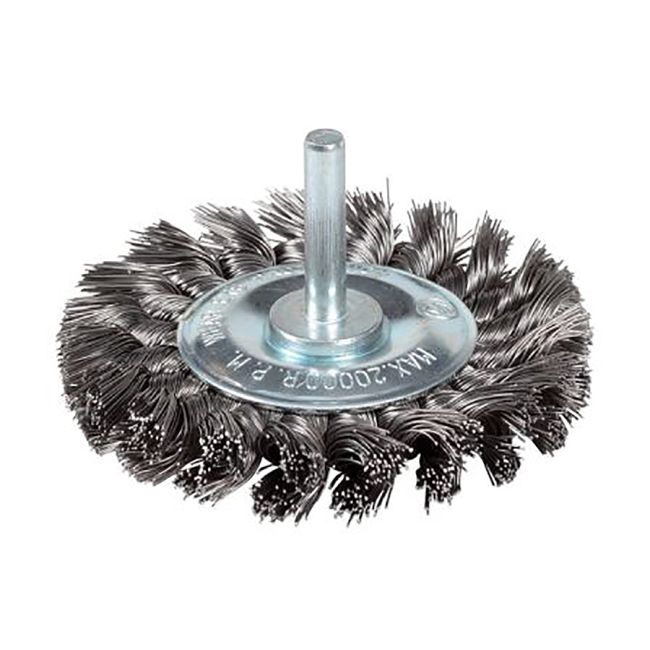 Weldclass Spindle Mount Wheel Wire Brush Crimped Wire Steel TO-3074