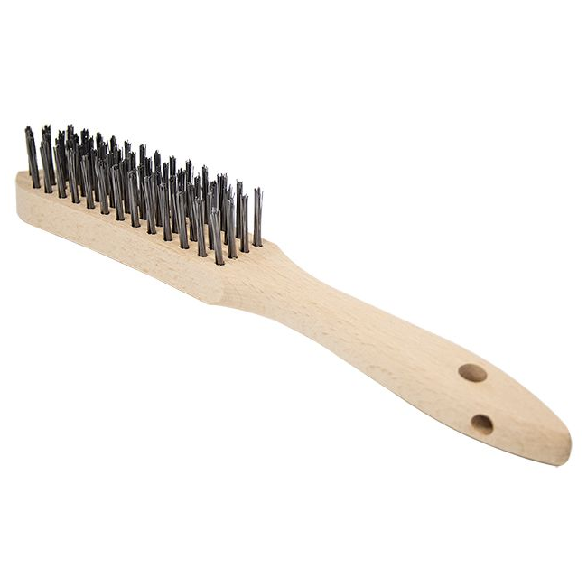 Weldclass Wire Hand Brush W/Wooden Handle TO-3212