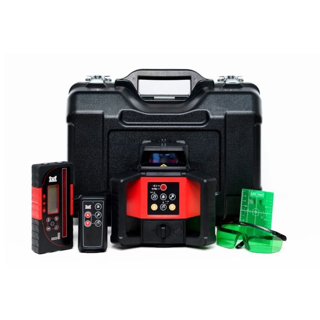 TUF RHVP 208G Green Beam Rotation Laser Level with mm Receiver TUF-208G