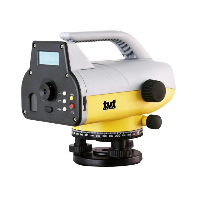 TUF DAL32 32x Magnification Digital Level Combo Kit with 2x Barcode Staff TUF-DAL32