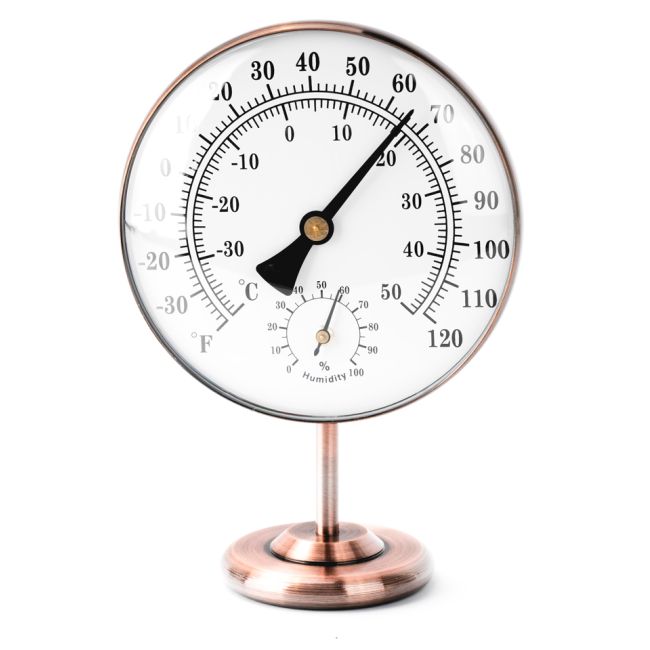 Holman Brass Thermometer and Hygrometer TZLJ024