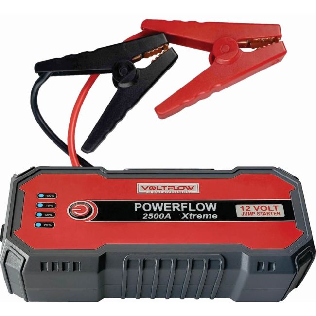 VoltFlow 2500A PowerFlow Xtreme Jump Starter & Power Bank VFJS2500