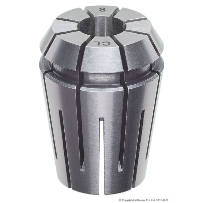 Vertex 8Â mm ER20 Coolant Proof Collet V20080L
