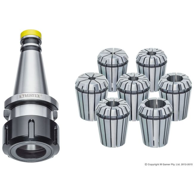 Vertex ER40 NT40I 7Pce Set (5/8"x 11) V212I