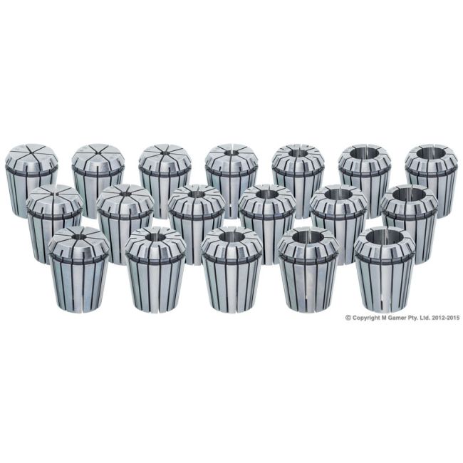 Vertex ER32 Collet Set 18 Pce  V32000