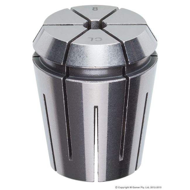 Vertex 8 mm ER40 Coolant Proof Collet V40080L