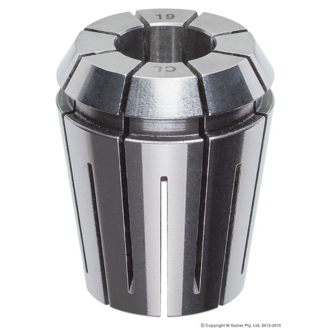 Vertex 19 mm ER40 Coolant Proof Collet V40190L