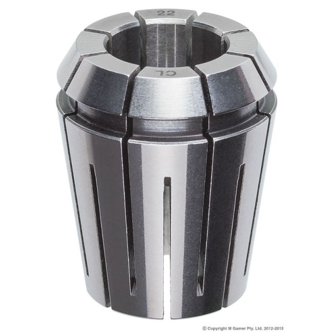 Vertex 22 mm ER40 Coolant Proof Collet V40220L
