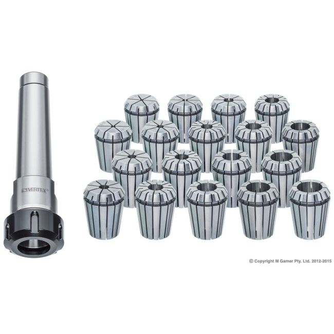 Vertex ER32 MT3I 18Pce Set (1/2"x 12) V421I