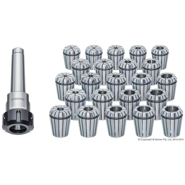 Vertex ER 40 MT3I 23 Pce Set (1/2"x 12) V424I