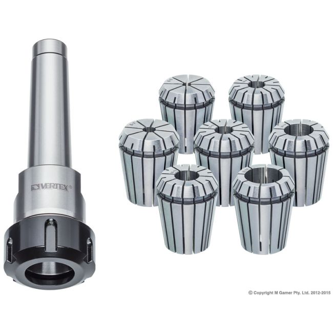 Vertex ER40 MT3I 7 Pce Set (1/2" x 12) V426I