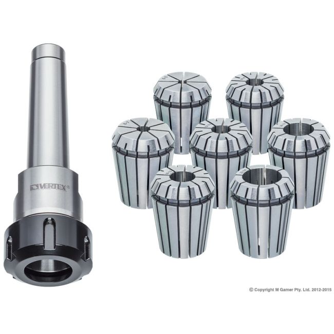 Vertex ER40 MT4 7 Piece Set (M16) V432M