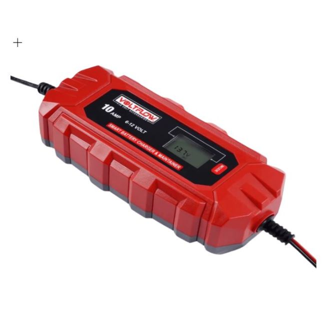 Voltflow Battery Smart Charger 6-12v 10Ah 10 Stage Deep Cycle VF10BC