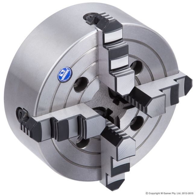 Vertex 4 Jaw Lathe Chuck 160mm VKC6
