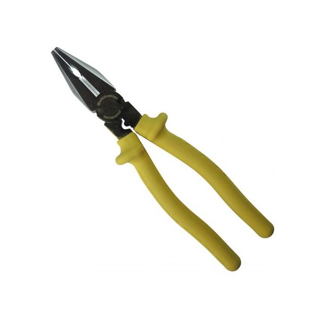 Wattmaster Linesman Pliers Heavy Duty 225mm With Nut Holder Yellow Handle WATMA880EF