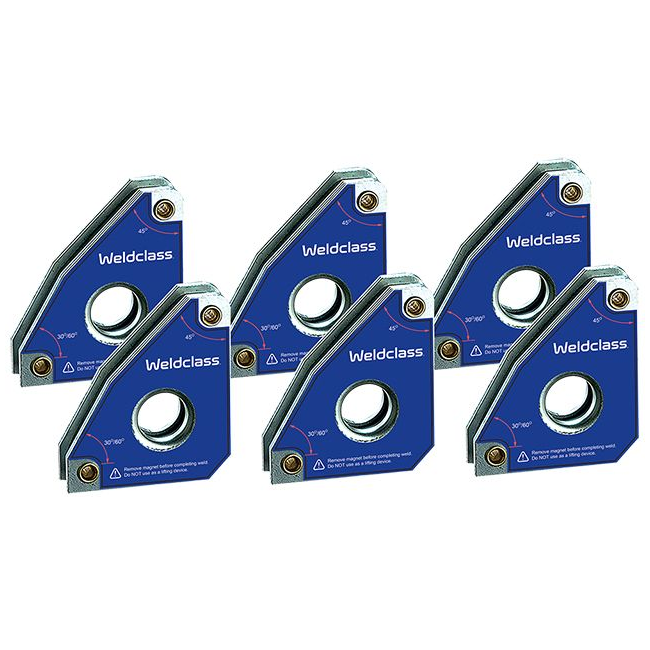 Weldclass MG12 PROMAX Mini Magnets 6 Pack WC-01876
