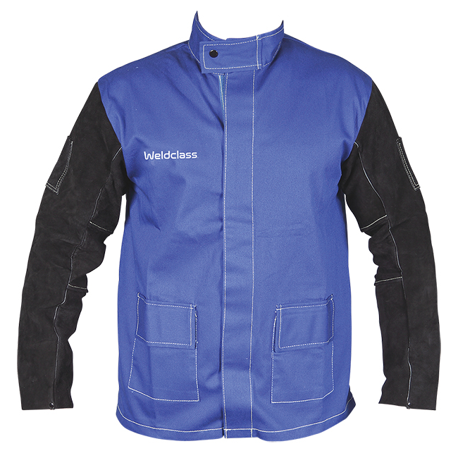 Weldclass PROMAX BF3 FR Blue + Leather Sleeves 3XL WC-04657