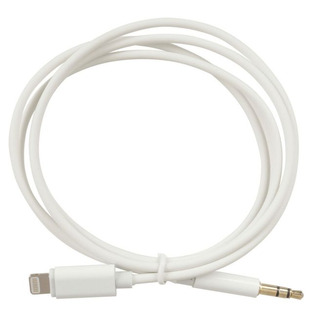 3.5mm Audio Plug to Lightning Plug 1m Cable WC-7763