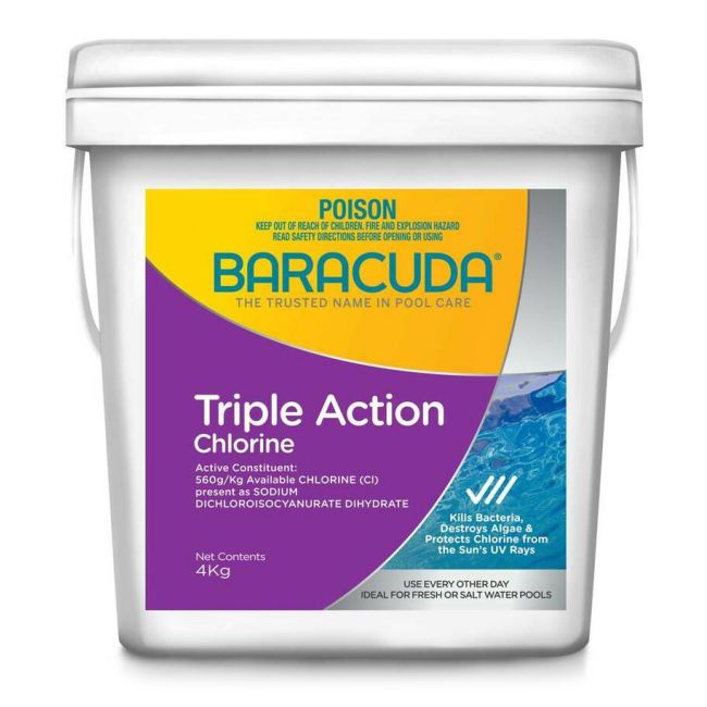 Baracuda Triple Action Chlorine 4kg WC000218