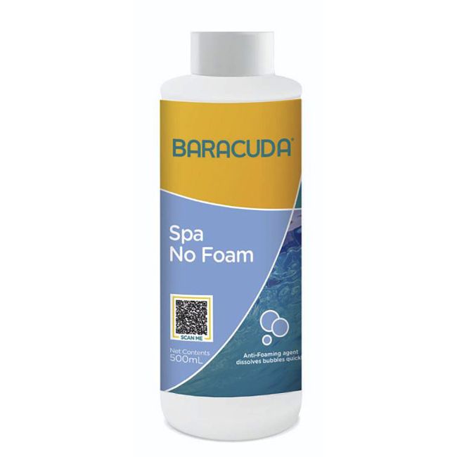 Baracuda WC000355 Spa No Foam 500ml Liquid Formula WC000355