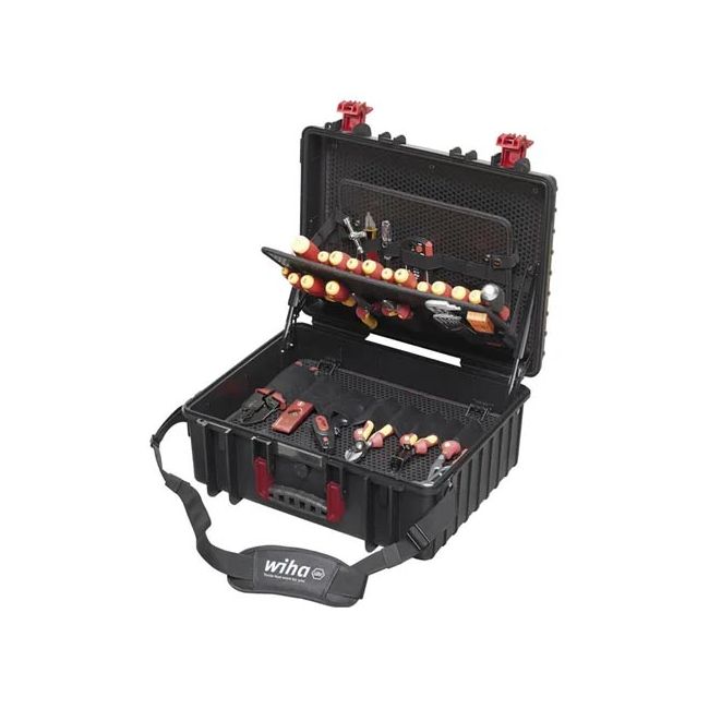 Wiha 81PC Electrician Tool Set W/Case WH-40523