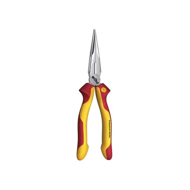 Wiha 200MM 1000V Insulated Straight Needle Nose Pliers WH-40829