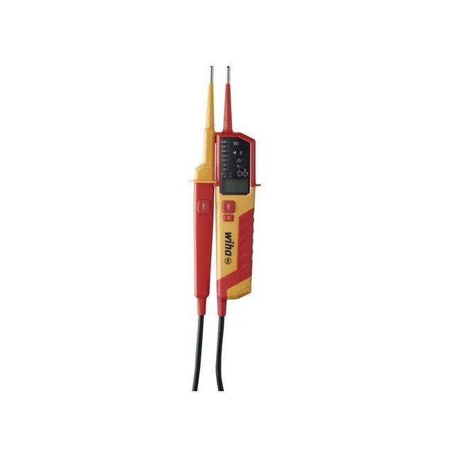 Wiha 0.5-1,000VAC Voltage & Continuity Tester CAT IV WH-45217