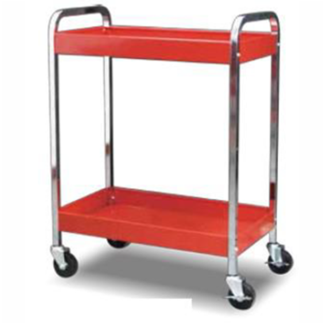 Millers Falls 2 Tier Steel Utility Cart Workshop Trolley WH7002