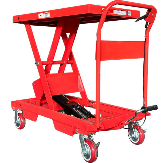 Millers Falls Hydraulic Table Cart 1000kg Capacity 1000mm Lift WH7516
