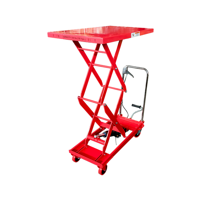 Millers Falls 150KG 1250MM Hydraulic Scissor Table Cart WH7520