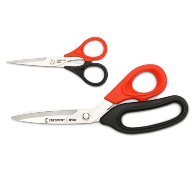Crescent 2 PC Home, Craft & Sewing Scissor Set WHCS2