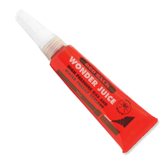 Red Back Thread Sealant 50ml High Pressure Gas And Water WONDER JUICE RED408