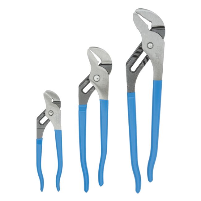 Channellock 3pc Tongue & Groove Pliers Set GS3