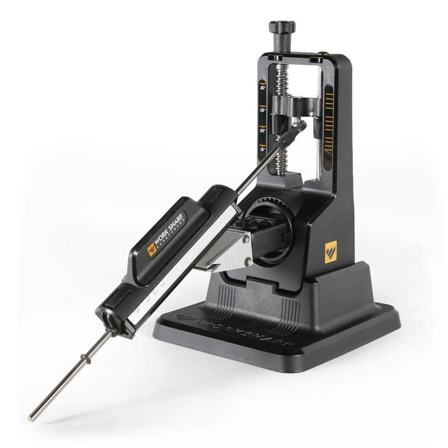 Work Sharp Knife Sharpener Precision Adjust 3 Sided Abrasion WSBCHPAJ-I