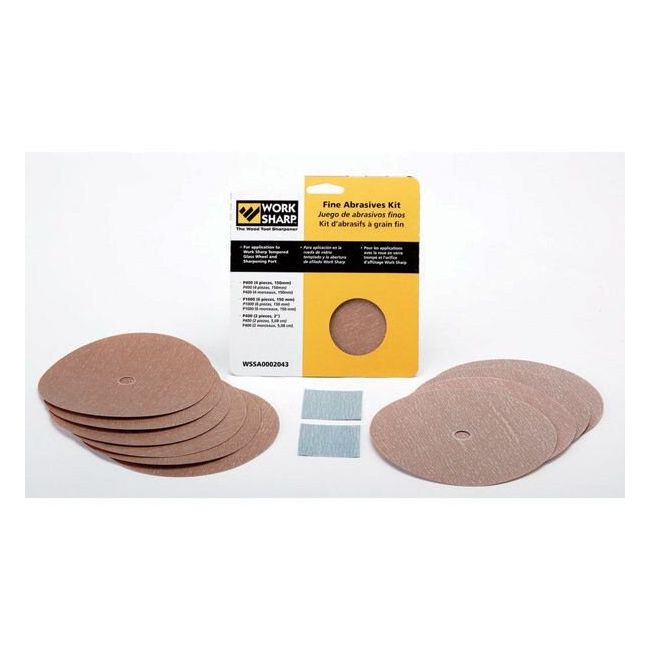 Worksharp 13PC Fine Abrasive Kit to Suit WS2000 & WS3000 WSSA0002043
