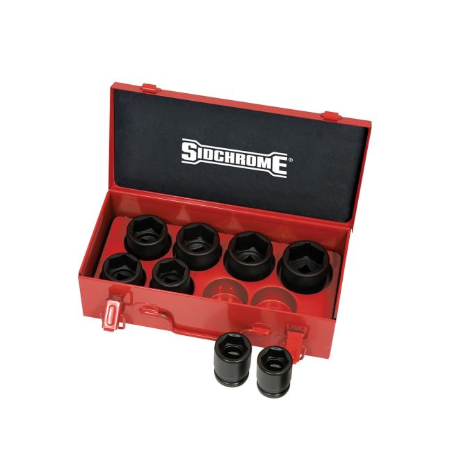 Sidchrome 3/4 Drive Socket Set - 8 Pc XS608