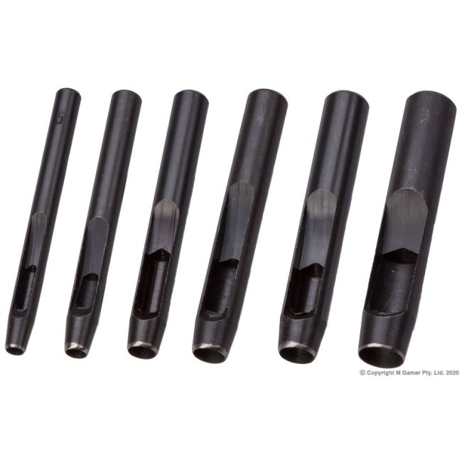 Geiger 6 Piece Hollow Punch Set YC516