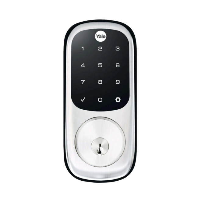 Yale Assure Lock Keyed Satin Chrome W/Yale Home YRD226HKSC