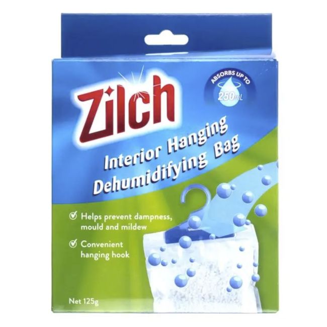 Zilch Hanging Dehumidifier 125g Prevent Dampness 544478