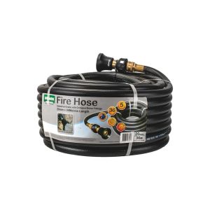 Holman Fire Hose Fitted with Nozzle 20mm x 36m FH2036F
