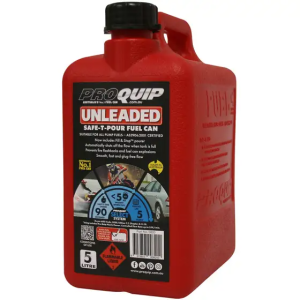 Pro Quip Fuel Can Unleaded Safe-T-Pour 5L 0820