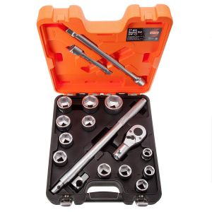 Bahco 17PC 3/4" DR Socket Set SLX17