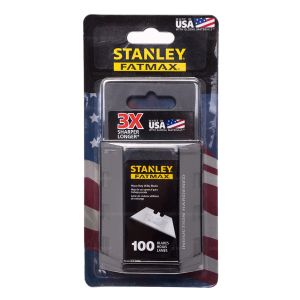 Stanley FATMAX 100PC 3X Sharper Utility Knife Blades 11-700A