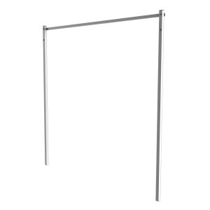 Hills Everyday Folding Frame Clothes Line Post Kit AUTUMN STONE 100534