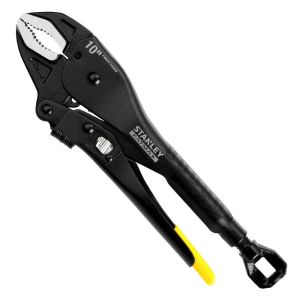 Stanley 250MM Curved Jaw Lock Grip Locking Pliers FMHT0-74886
