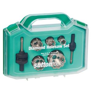 Sutton 19-51mm Diamond Grit Holesaw Set - 5 Piece H1150007