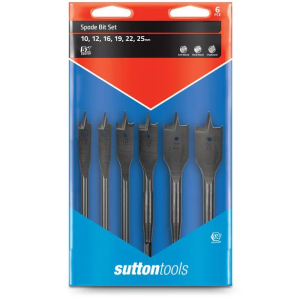 Sutton 6PC 10-25MM D501 Supabore Spade Bit Set D501SS6W