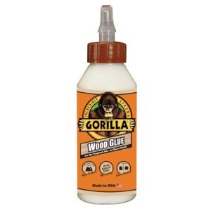 Gorilla Wood Glue Adhesive 236ml Dries Natural Colour 2216