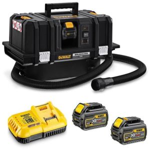 DeWALT 54V XR FLEXVOLT Brushless M-Class Dust Extractor Kit (2 x 6.0Ah) DCV586MT2-XE