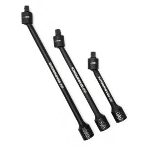 GearWrench 84721 Pinless Impact Universal Joint Extension Set 3 Piece 1/2"Dr 6", 9", & 12" 84721